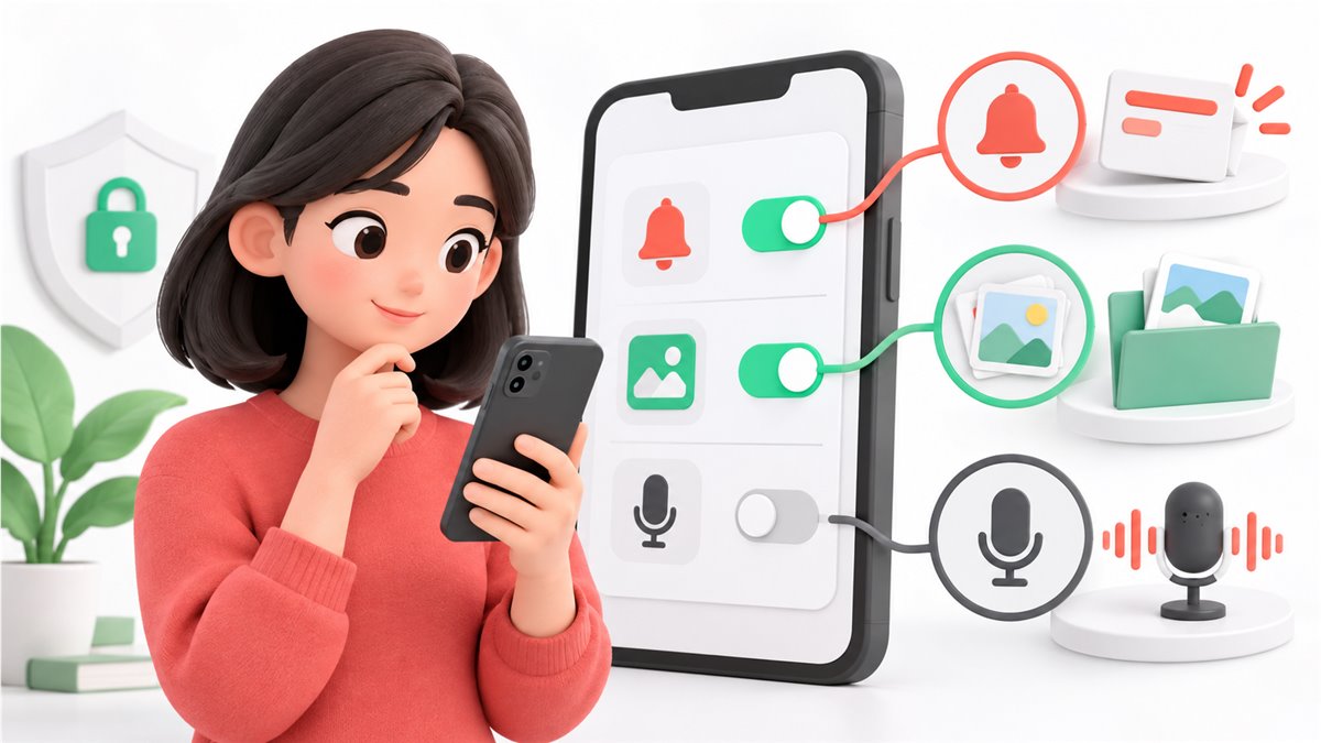 三条手机权限管理指南：通知、相册与麦克风怎么按需开启